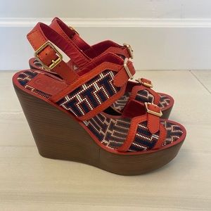 Tory Burch wedges